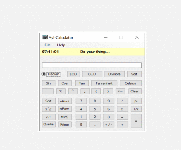 Custom Calculator